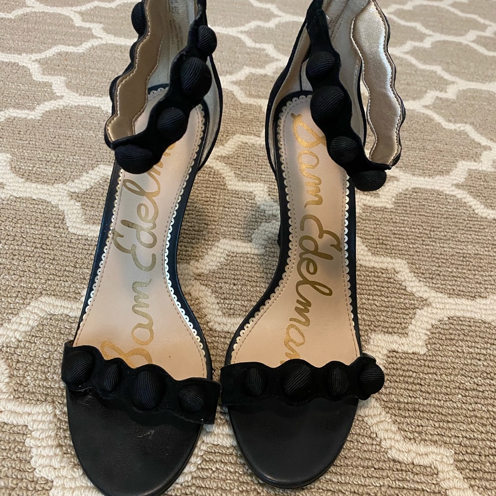 Sam Edelman Black Heels